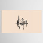 Abstract Landscape II Tablecloth Gallery Image 2