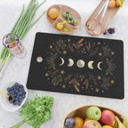Moonlight Garden - Winter Brown Cutting Board Gallery Image 2