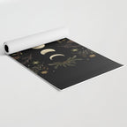 Moonlight Garden - Winter Brown Yoga Mat Gallery Image 2