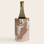 Cow Skulls Adobe - West Texas Photography Wine Chiller Gallery Image 3
