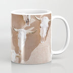 Cow Skulls Adobe - West Texas Photography Coffee Mug Gallery Image 1