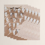 Cow Skulls Adobe - West Texas Photography Wrapping Paper Gallery Image 3
