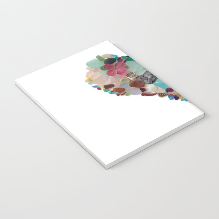 Love -  Sea Glass Heart A Unique Birthday & Fatherâs Day Gift Notebook Gallery Image 3