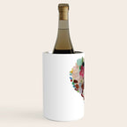 Love -  Sea Glass Heart A Unique Birthday & Fatherâs Day Gift Wine Chiller Gallery Image 2