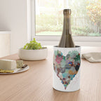 Love -  Sea Glass Heart A Unique Birthday & Fatherâs Day Gift Wine Chiller Gallery Image 4