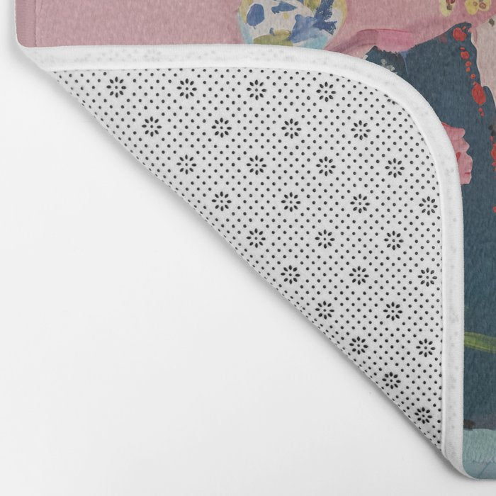 Dreamy Muse in Bloom  Bath Mat Gallery Image 2