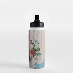 Dreamy Muse in Bloom  Water Bottle Gallery Image 2