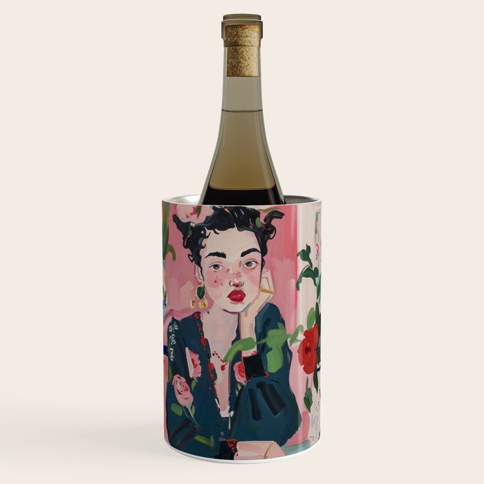 Dreamy Muse in Bloom  Wine Chiller Gallery Image 1