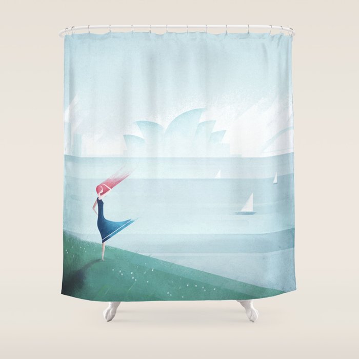 Sydney Shower Curtain Gallery Image 1