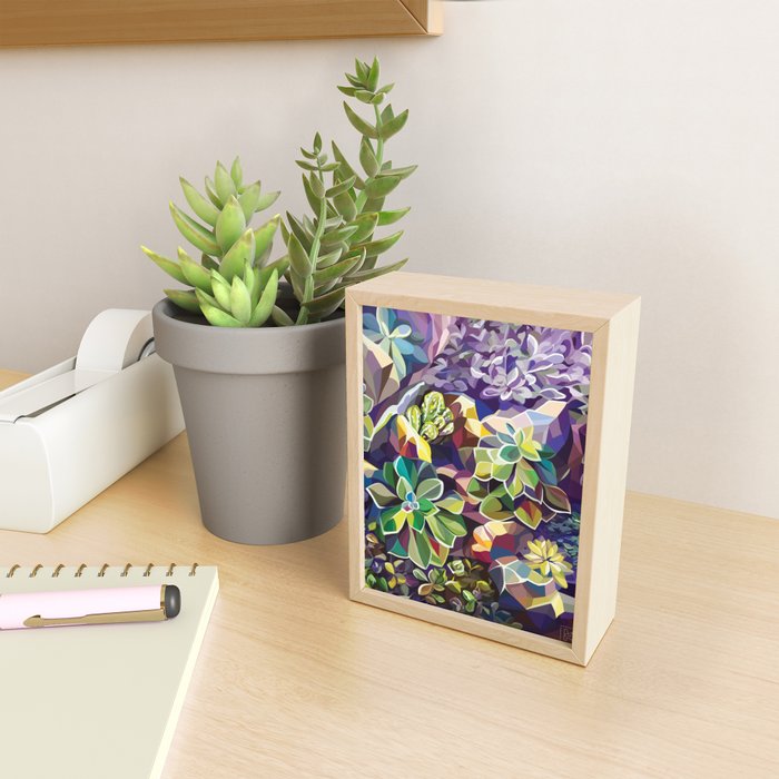 SUCCULENTS Mini Art Print Gallery Image 2