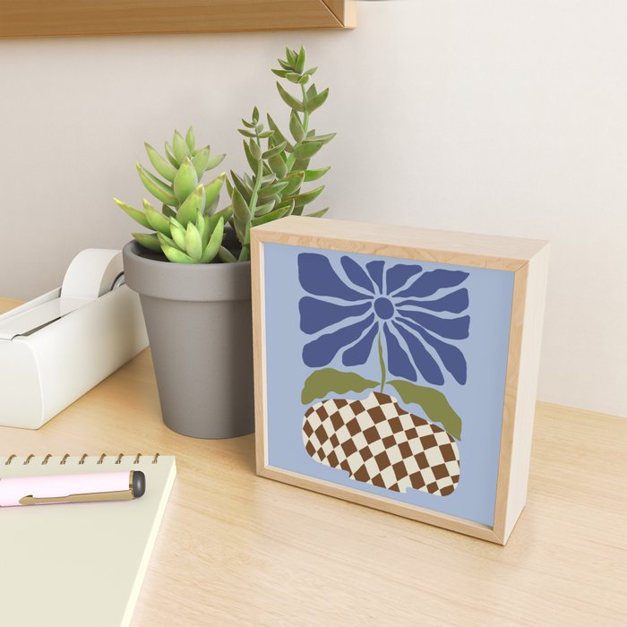 Big blooming flowerpot  Mini Art Print Gallery Image 2