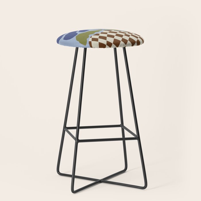 Big blooming flowerpot  Stool Gallery Image 1
