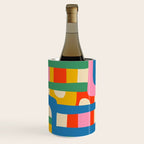 Bo Kaap Colorful Abstract Pattern Wine Chiller Gallery Image 1