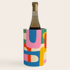 Bo Kaap Colorful Abstract Pattern Wine Chiller Gallery Image 3