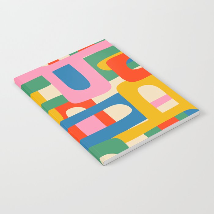 Bo Kaap Colorful Abstract Pattern Notebook Gallery Image 1