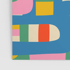 Bo Kaap Colorful Abstract Pattern Poster Gallery Image 3