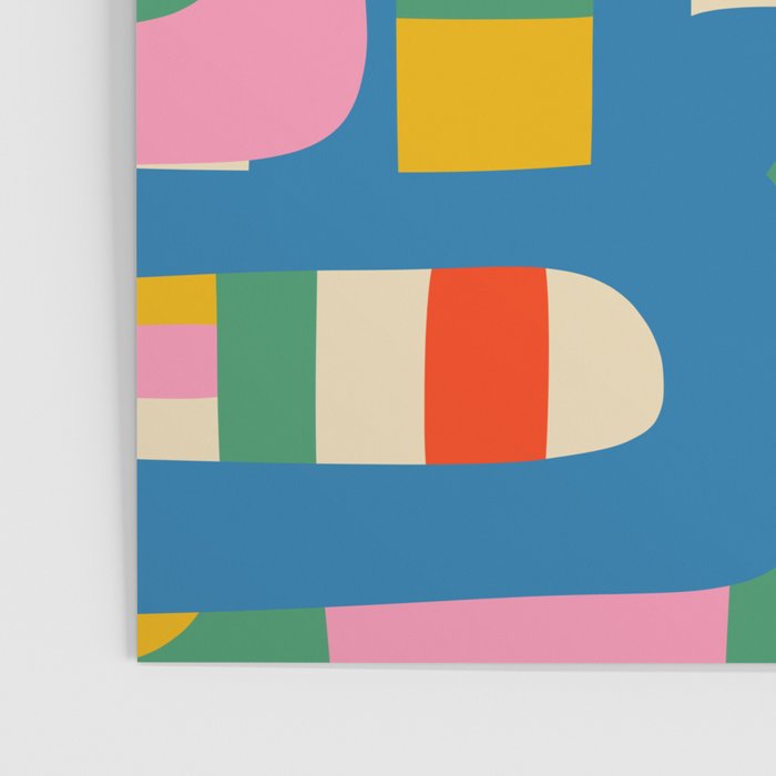 Bo Kaap Colorful Abstract Pattern Poster Gallery Image 3