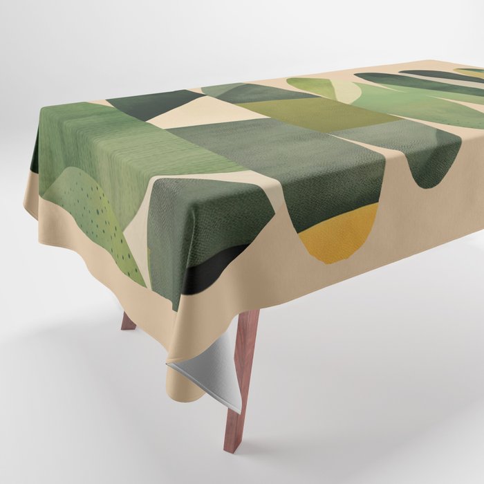 Abstract and Modern Stones Art 2 Tablecloth Gallery Image 1
