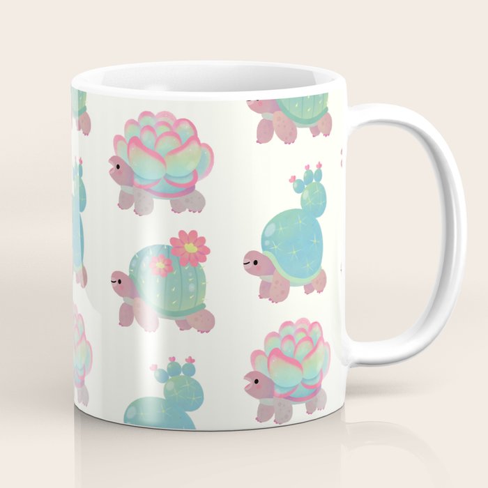 Cactus tortoise Coffee Mug Gallery Image 1