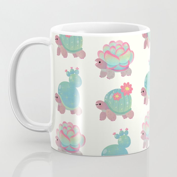 Cactus tortoise Coffee Mug Gallery Image 3