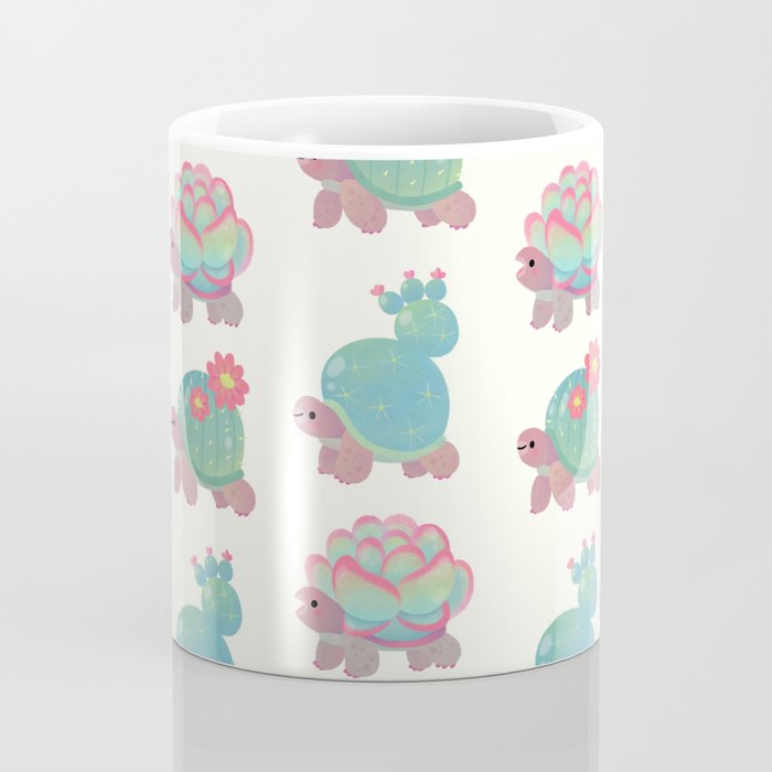 Cactus tortoise Coffee Mug Gallery Image 4