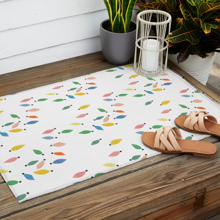 Fairy Lights Outdoor Rug Gallery Image 2