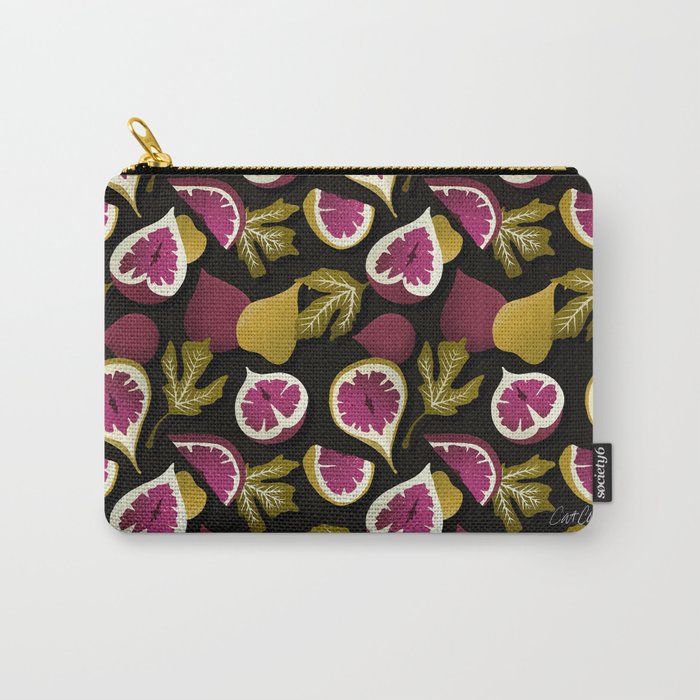 Fig Collection â Charcoal Carry All Pouch Gallery Image 1