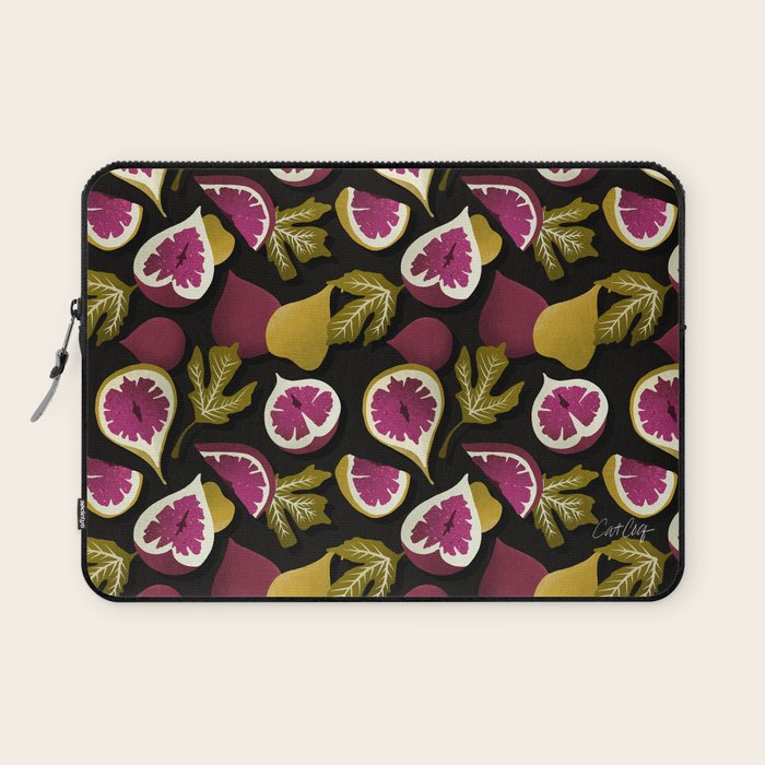 Fig Collection â Charcoal Laptop Sleeve Gallery Image 1
