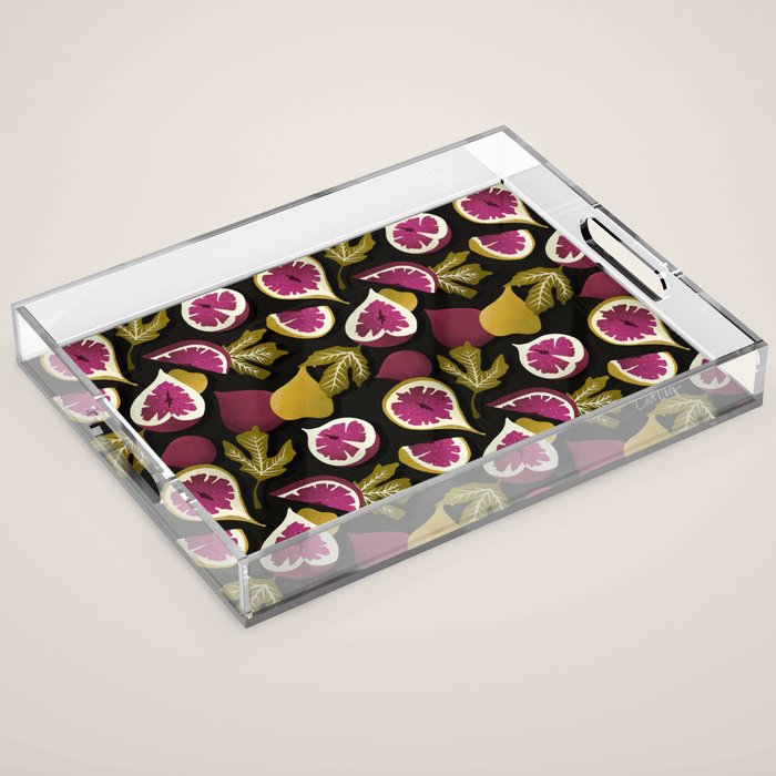 Fig Collection â Charcoal Acrylic Tray Gallery Image 1
