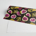 Fig Collection â Charcoal Wrapping Paper Gallery Image 2
