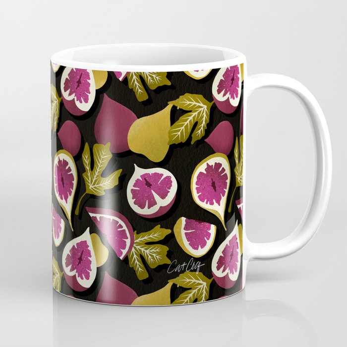 Fig Collection â Charcoal Coffee Mug Gallery Image 1