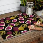 Fig Collection â Charcoal Outdoor Rug Gallery Image 2