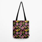 Fig Collection â Charcoal Tote Bag Gallery Image 2