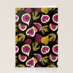 Fig Collection â Charcoal Stationery Card Gallery Image 2