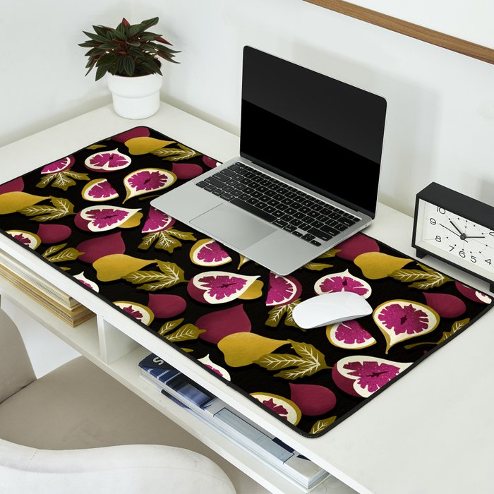 Fig Collection â Charcoal Desk Mat Gallery Image 2
