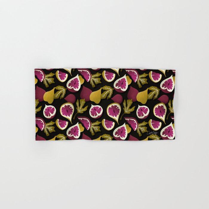 Fig Collection â Charcoal Bath Towel Gallery Image 1