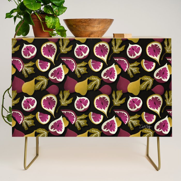 Fig Collection â Charcoal Credenza Gallery Image 1