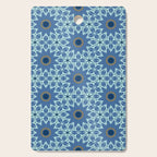 Midnight Blue Starburst Mosaic Cutting Board Gallery Image 1