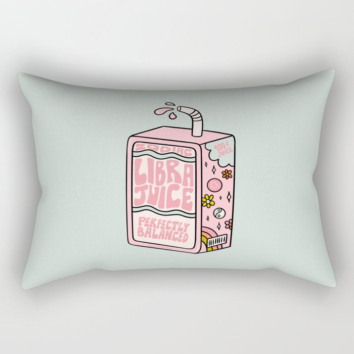 Libra Juice Box Rectangular Pillow Gallery Image 1