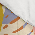 Color Block Monstera Pink + Lavender Comforter Gallery Image 4