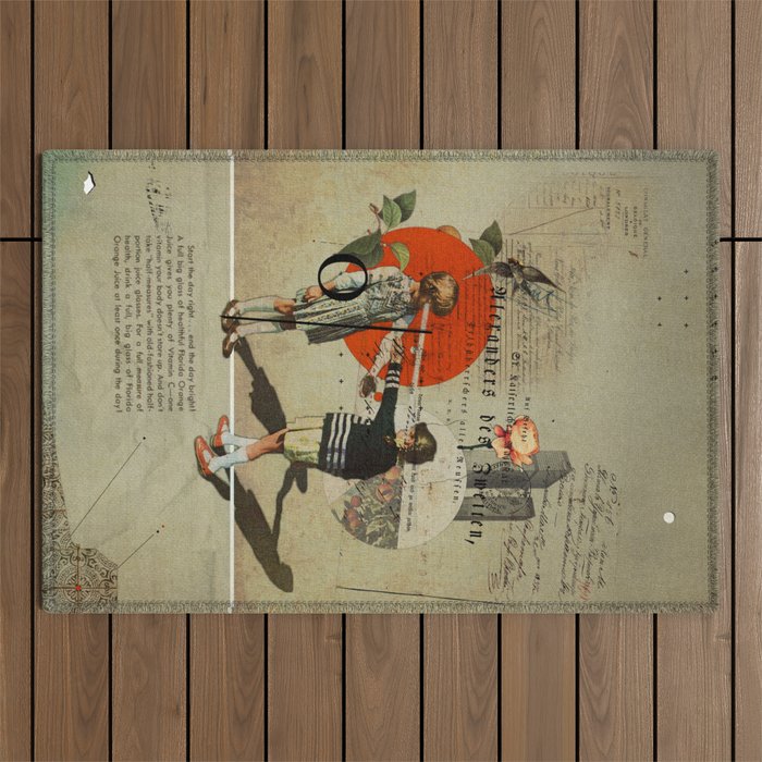 Oranges Outdoor Rug Gallery Image 1