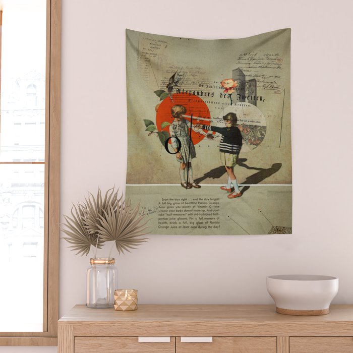 Oranges Wall Tapestry Gallery Image 2
