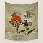 Oranges Wall Tapestry Gallery Image 4