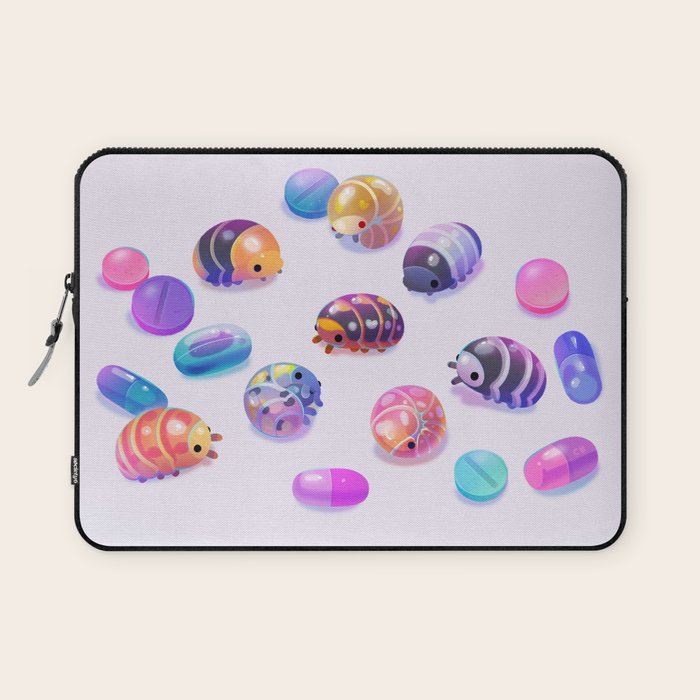 Pill bugs  Laptop Sleeve Gallery Image 1