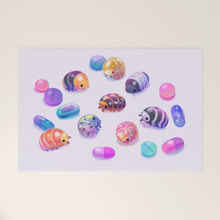 Pill bugs  Welcome Mat Gallery Image 1