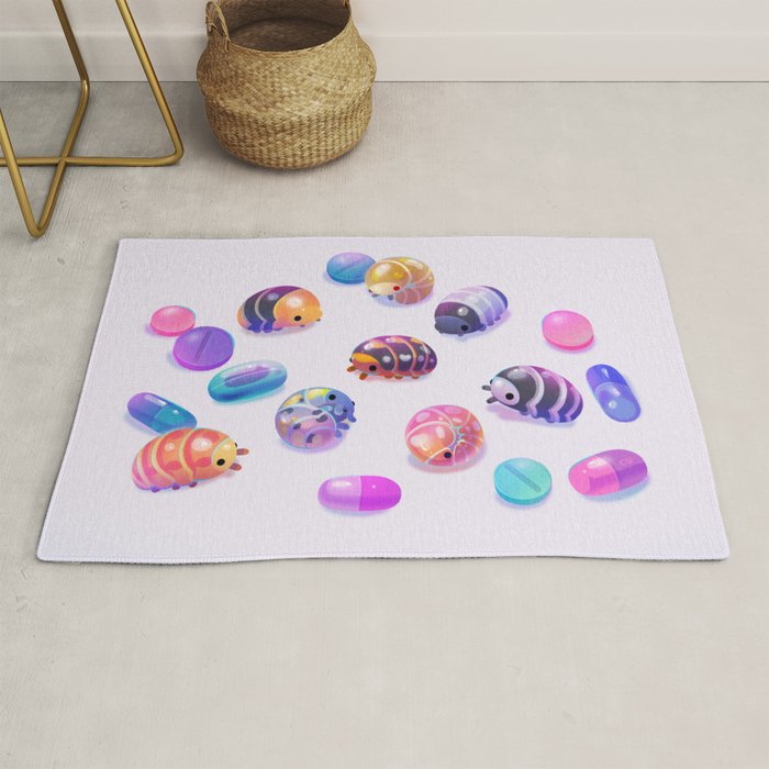 Pill bugs  Rug Gallery Image 1