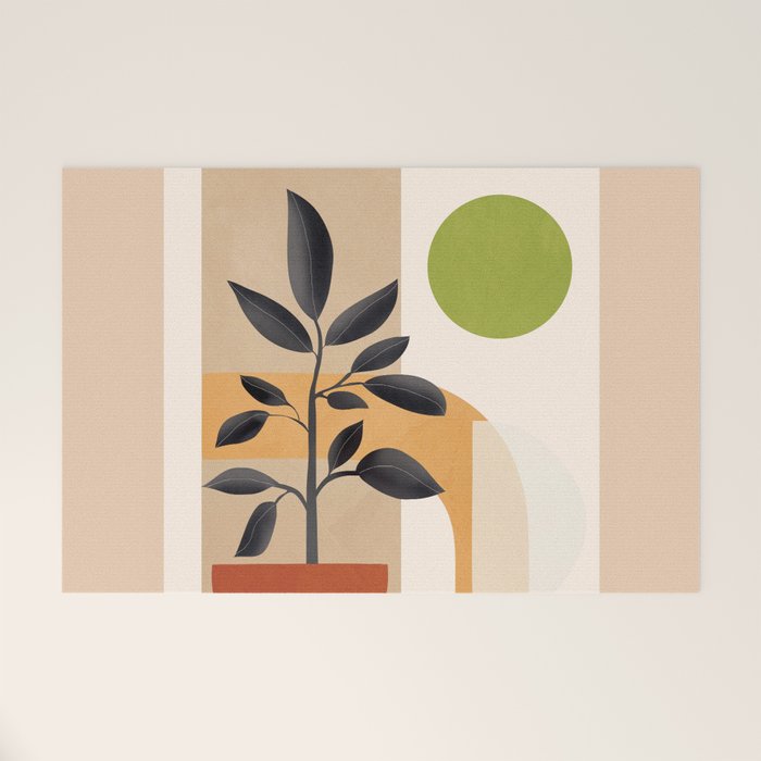 Soft Shapes XXI Welcome Mat Gallery Image 1