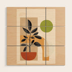 Soft Shapes XXI Wood Wall Art Gallery Image 1