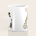 Unimpressed Frog Meika Gafu by Matsumoto Hoji 1814 - Frog Coffee Mug Gallery Image 4