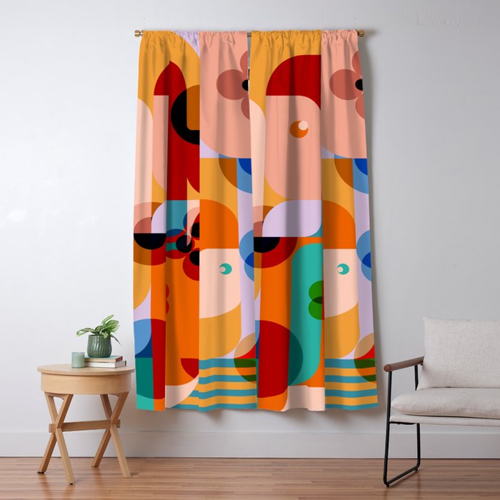 Sunshine Floral Girls Window Curtain Gallery Image 5